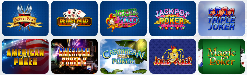 Video Poker VOLERBET CASINO